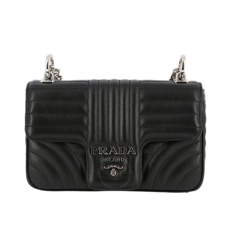 prada diagramme black|prada diagramme leather shoulder bag.